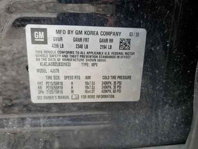 2020 BUICK ENCORE PREFERRED  