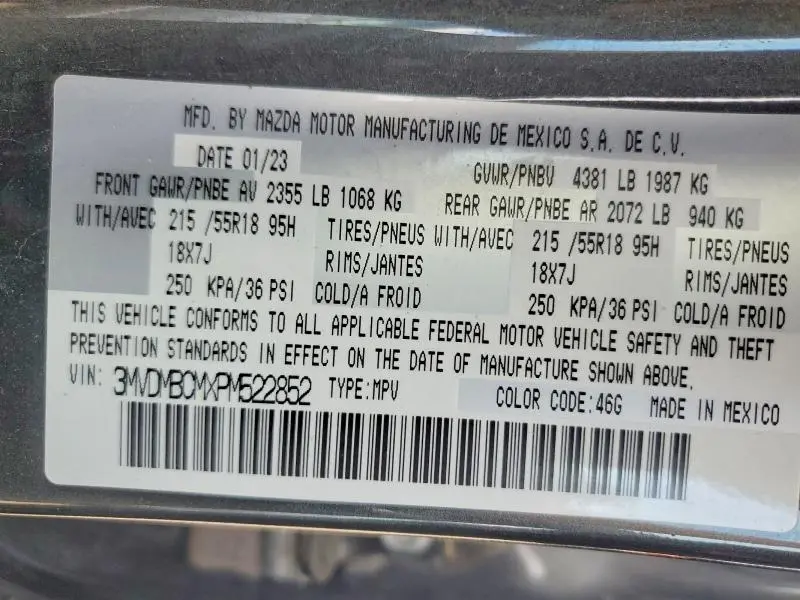 2023 MAZDA CX-30 PREFERRED  