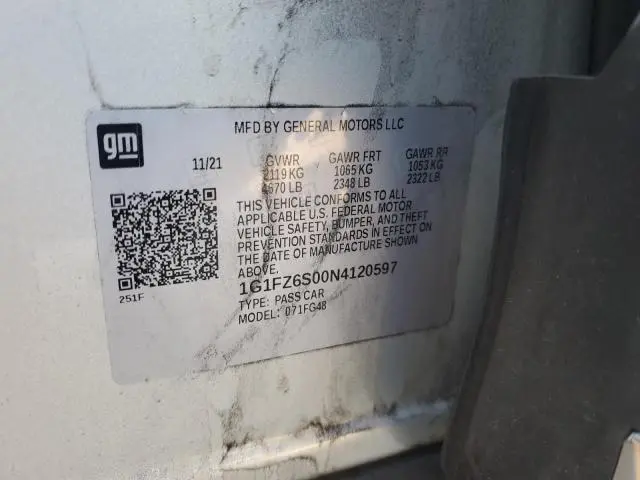 2022 CHEVROLET BOLT EUV PREMIER  