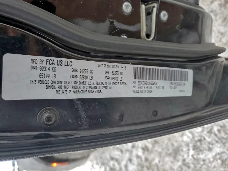 2018 CHRYSLER 300 TOURING  