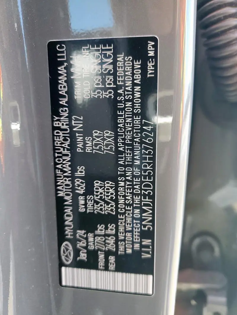 2024 HYUNDAI TUCSON SEL  