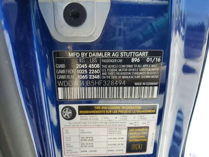 2017 MERCEDES-BENZ C 300  