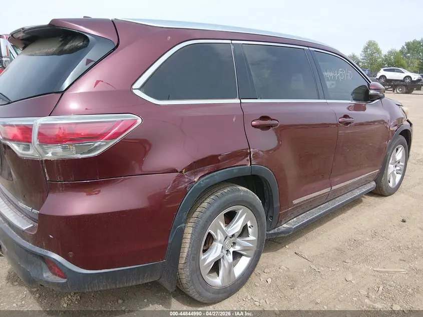 2014 TOYOTA HIGHLANDER LIMITED PLATINUM V6