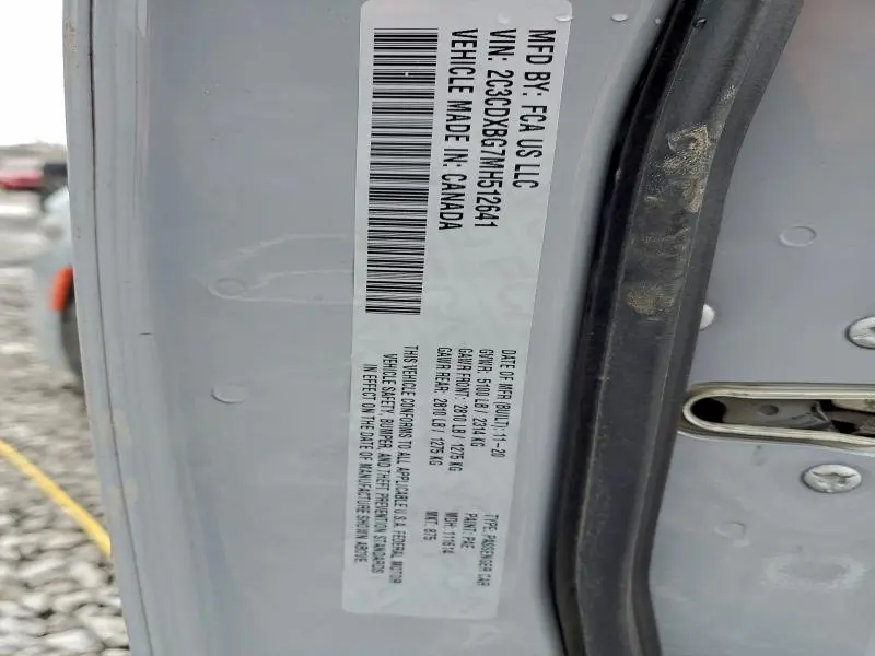 2021 DODGE CHARGER SXT  