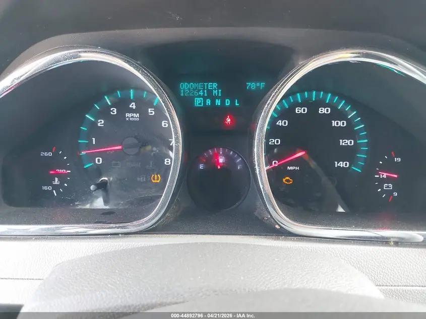 2012 CHEVROLET TRAVERSE LS