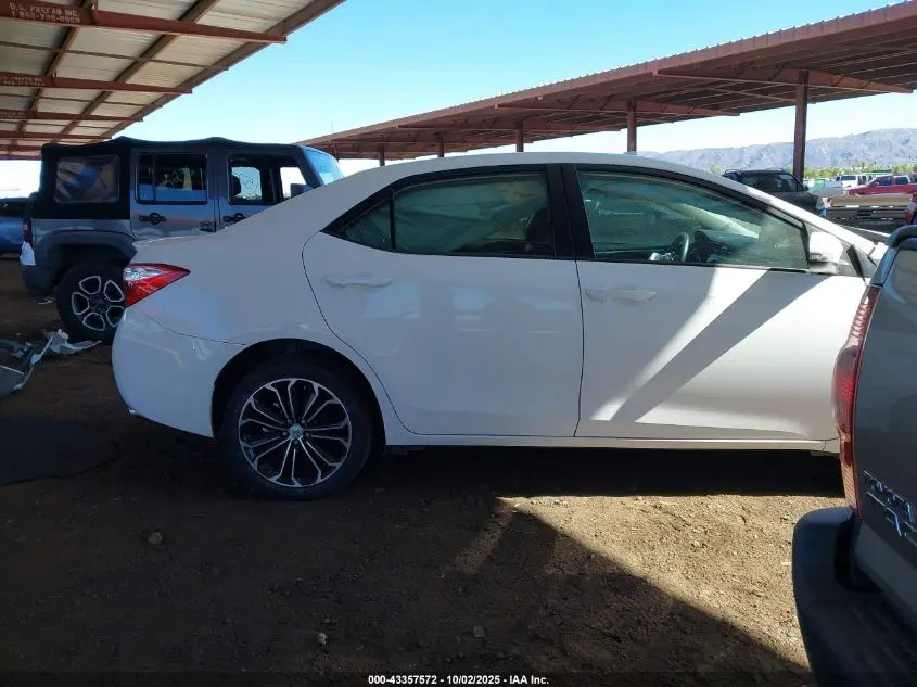 2015 TOYOTA COROLLA S PLUS