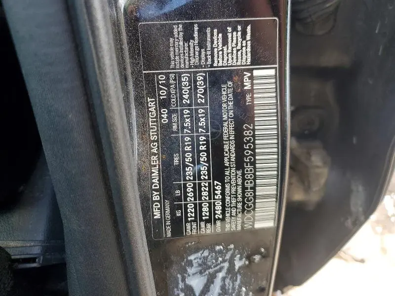 2011 MERCEDES-BENZ GLK 350 4MATIC  