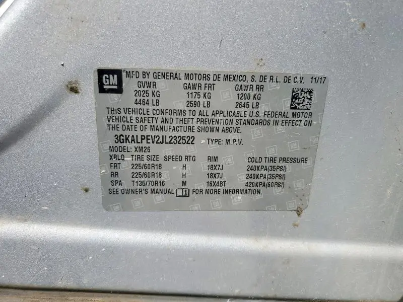 2018 GMC TERRAIN SLT  