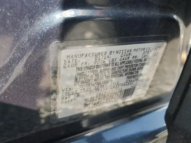 2014 NISSAN SENTRA S  
