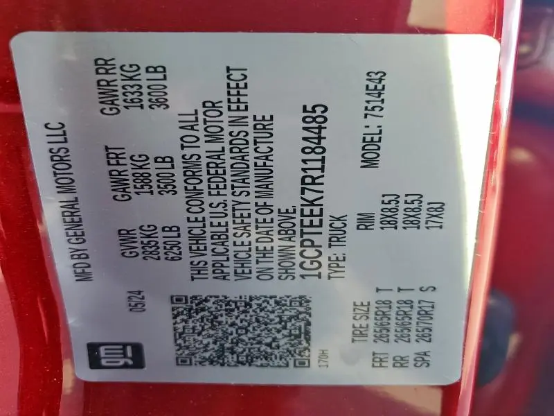 2024 CHEVROLET COLORADO TRAIL BOSS  