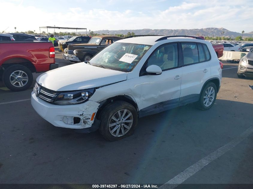 2018 VOLKSWAGEN TIGUAN LIMITED 2.0T