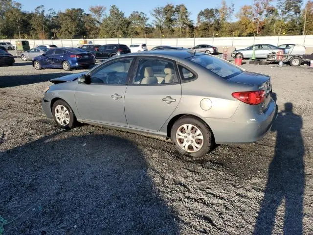 2010 HYUNDAI ELANTRA BLUE  
