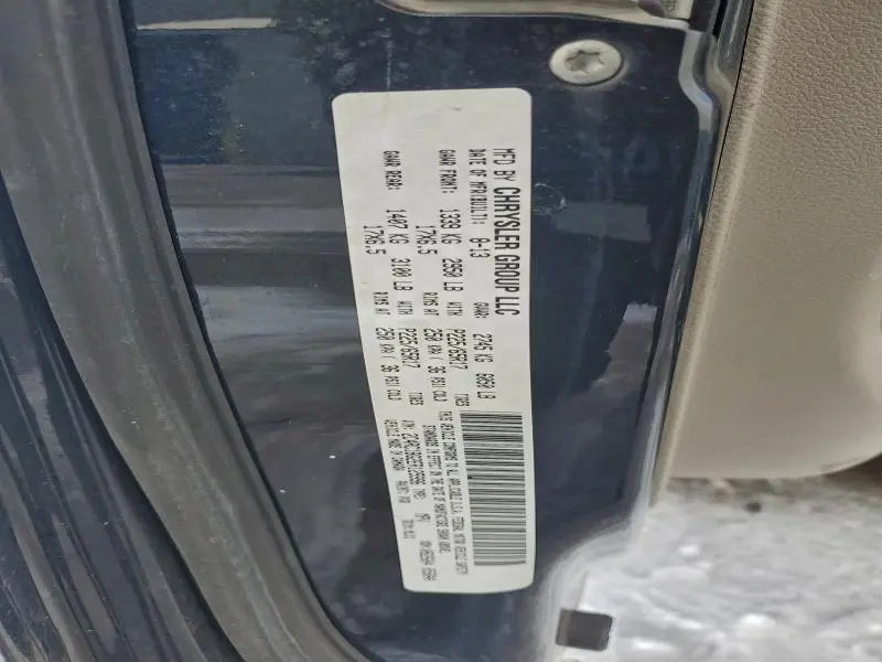 2014 CHRYSLER TOWN & COUNTRY TOURING  