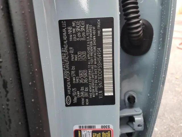 2025 HYUNDAI SANTA CRUZ LIMITED  