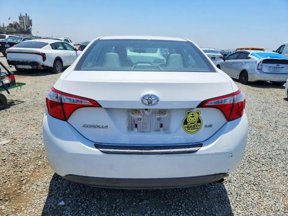 2016 TOYOTA COROLLA LE  