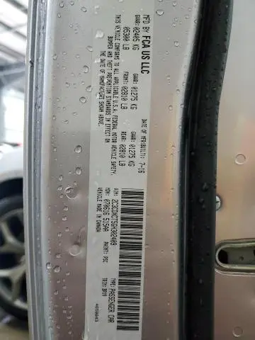 2016 DODGE CHARGER R/T  