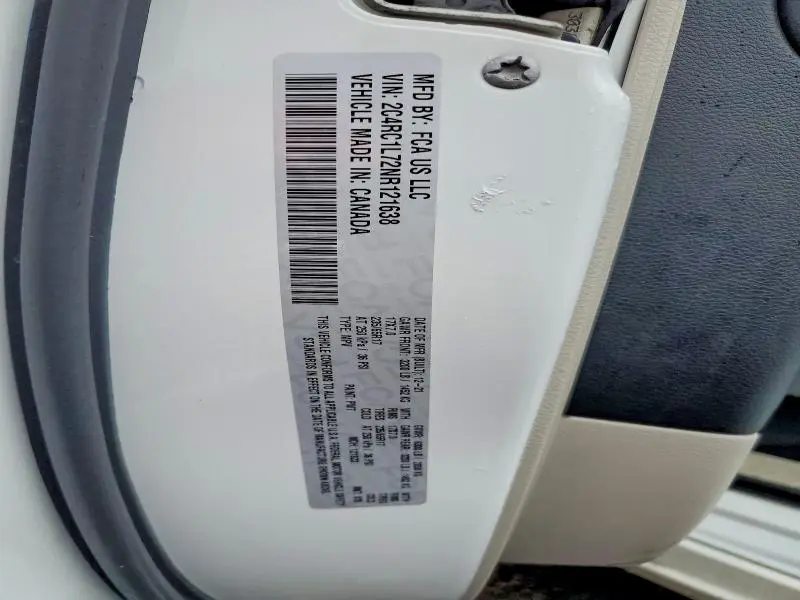2022 CHRYSLER PACIFICA HYBRID TOURING L  