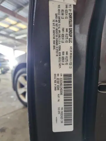 2013 DODGE CHARGER SE  