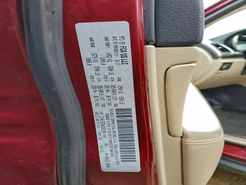 2017 JEEP GRAND CHEROKEE LIMITED  