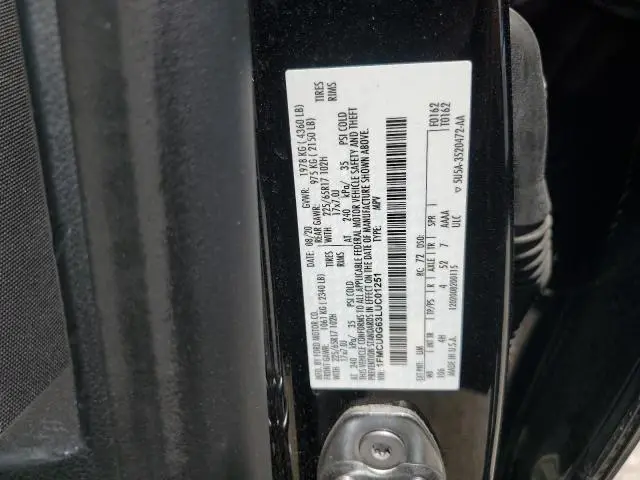 2020 FORD ESCAPE SE  