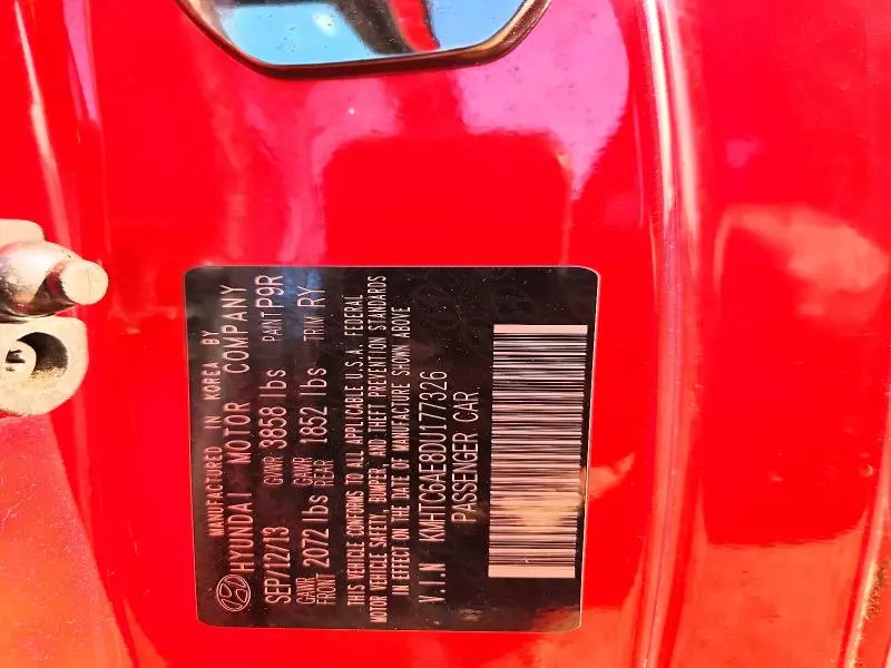 2013 HYUNDAI VELOSTER TURBO  