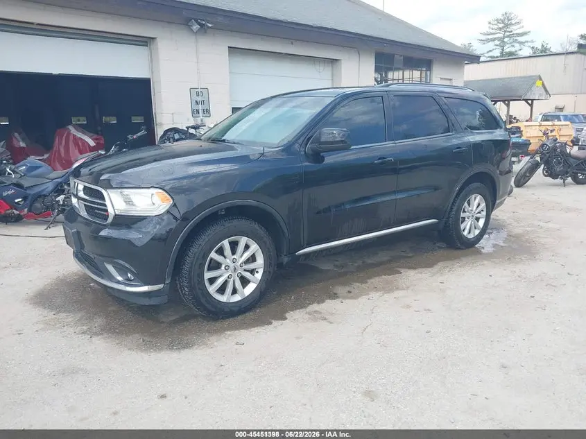 2019 DODGE DURANGO SXT AWD