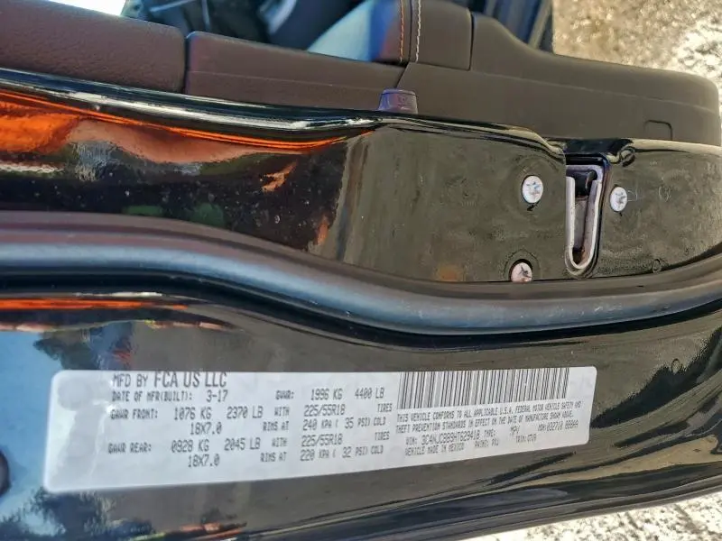 2017 JEEP COMPASS LATITUDE  