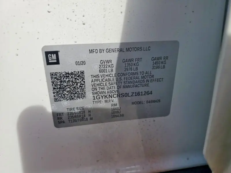 2020 CADILLAC XT5 PREMIUM LUXURY  