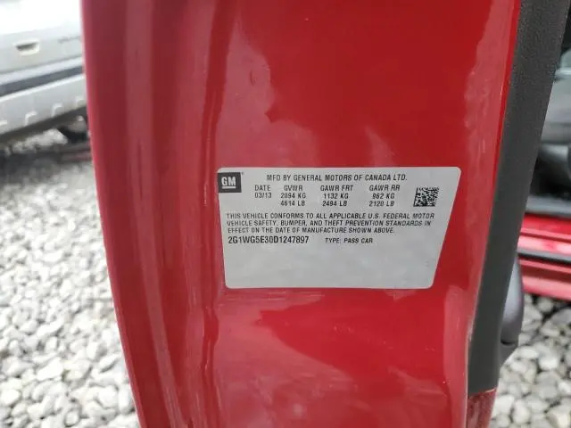 2013 CHEVROLET IMPALA LT  