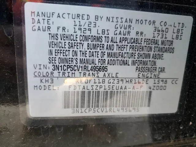 2024 NISSAN KICKS SV  