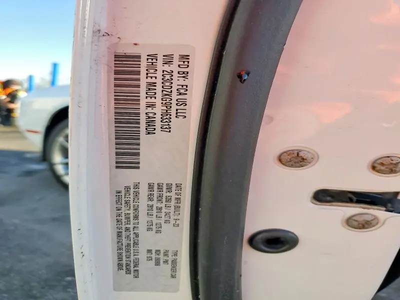 2023 DODGE CHALLENGER GT  