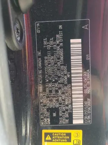 2015 LEXUS RX 350 BASE  