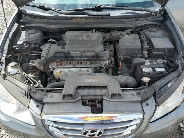 2010 HYUNDAI ELANTRA BLUE