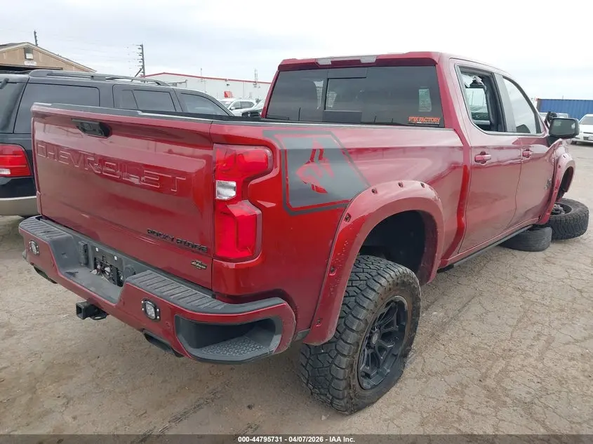 2025 CHEVROLET SILVERADO 1500 4WD  SHORT BED RST