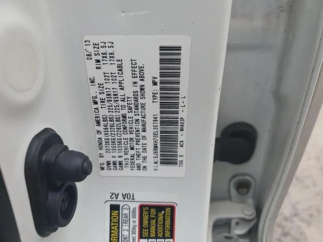 2014 HONDA CR-V EXL  