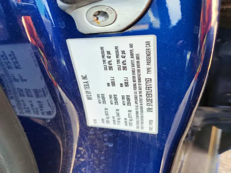 2020 TESLA MODEL 3   