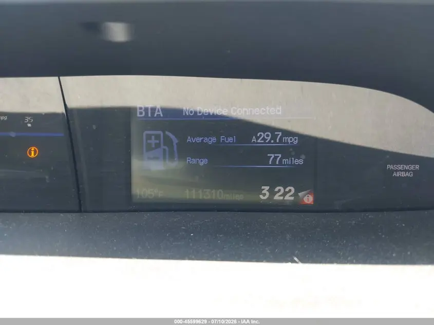 2013 HONDA CIVIC LX