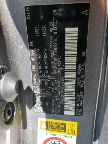 2018 TOYOTA HIGHLANDER SE  