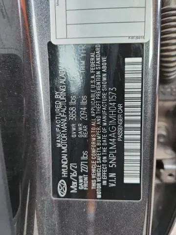 2021 HYUNDAI ELANTRA SEL  