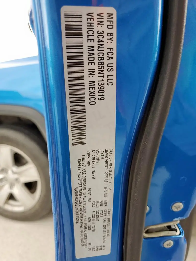 2022 JEEP COMPASS LATITUDE  