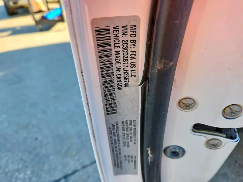 2020 DODGE CHALLENGER   