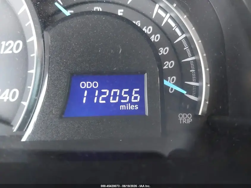 2012 TOYOTA CAMRY XLE V6
