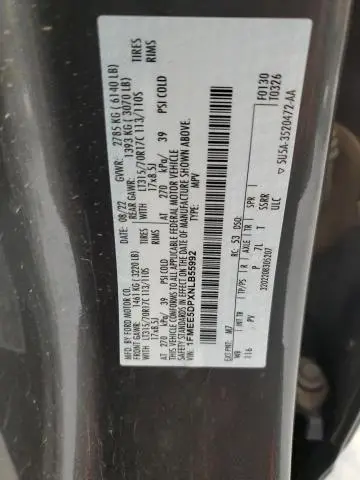 2022 FORD BRONCO BASE  