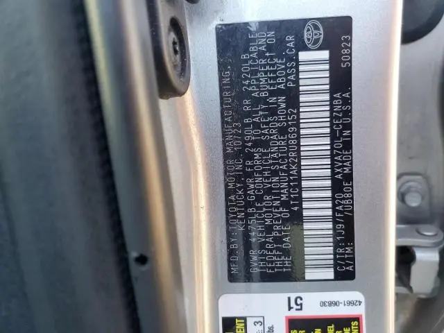 2024 TOYOTA CAMRY LE  