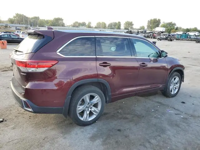 2017 TOYOTA HIGHLANDER HYBRID LIMITED  