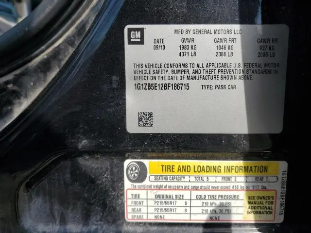 2011 CHEVROLET MALIBU LS