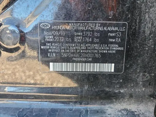 2011 HYUNDAI ELANTRA GLS  