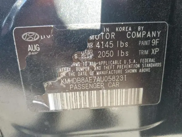 2010 HYUNDAI ELANTRA TOURING GLS  