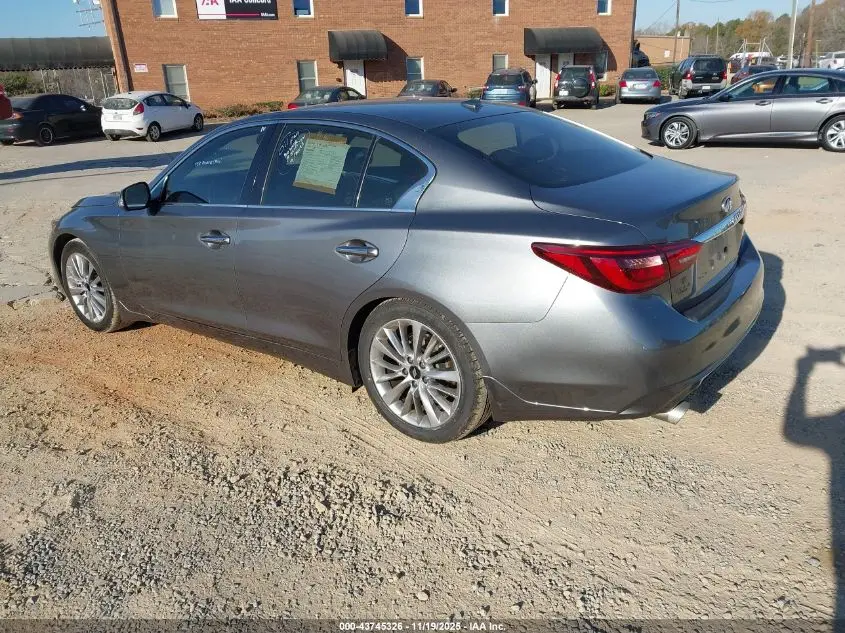 2021 INFINITI Q50 SENSORY