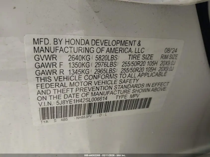 2025 ACURA MDX TECHNOLOGY PACKAGE